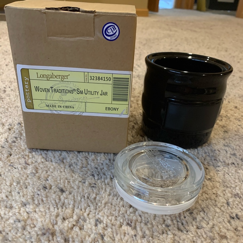 Longaberger Small Utility Jar